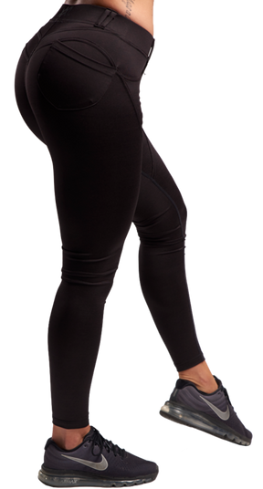 XXL Nutrition - Leggings Tight - Black / Brown - Rückseite