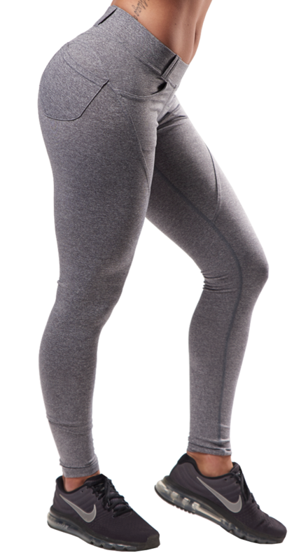 XXL Nutrition - Leggings Tight - Grey - Seitlich