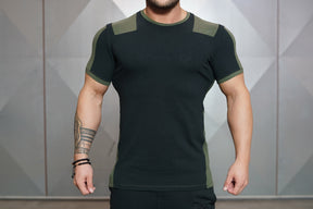 Body Engineers - SPIRE Lifestyle Shirt – Black - Vorderseite